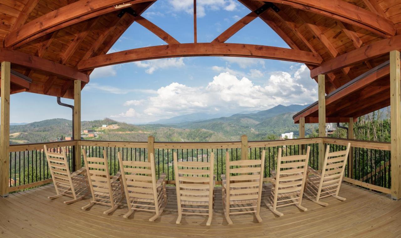 גטלינבורג Mansion In The Sky Cabin מראה חיצוני תמונה