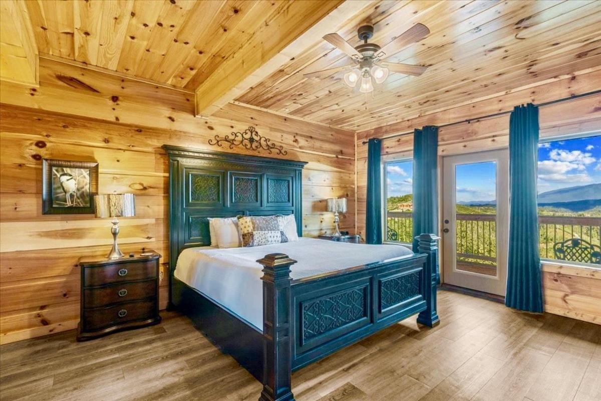 גטלינבורג Mansion In The Sky Cabin מראה חיצוני תמונה